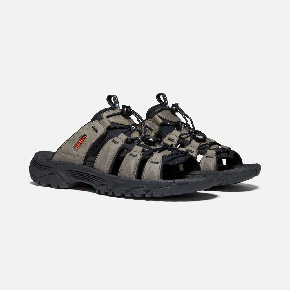 Keen Sandaal Heren Zwart/Grijs - Targhee Iii Sandal - 87391-WJFG